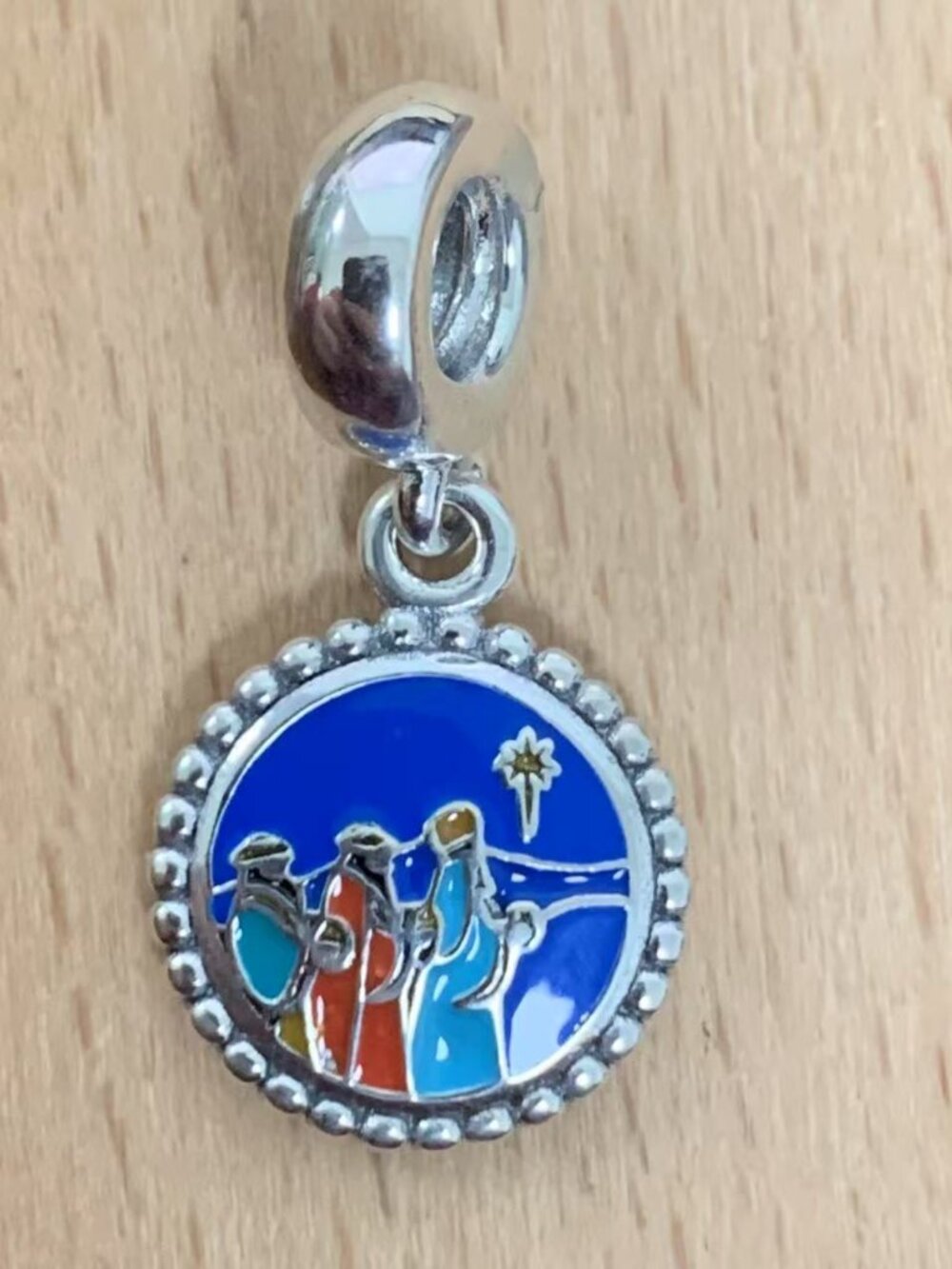 Pandora Three Kings Exclusive Charm, S925 Silver Bracelets